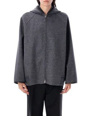 Bottega Veneta Double Face Wool Blouson - Grey