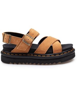 Dr. Martens Blair Suede Sandal - Black