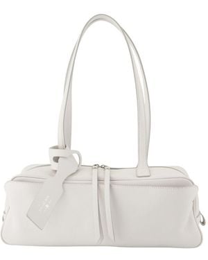 Balenciaga Holdall Bowling Small Shoulder Bag - White