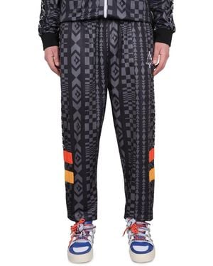 Marcelo Burlon X Kappa Jogging Pants - Blue