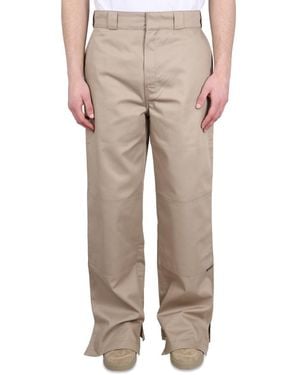 Palm Angels Chino Trousers - Natural