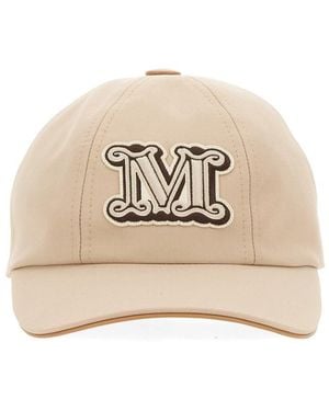 Max Mara Baseball Cap - Natural