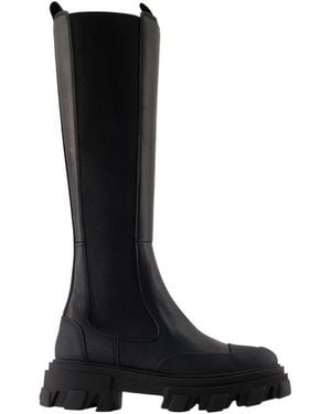 Ganni Chelsea Boots - Black