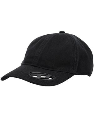 DIESEL C-Plack Hat - Black