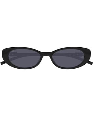 Gucci Gg1680S Linea Gg Logo Sunglasses - Blue