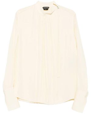 Tom Ford Neutrals Tops - Natural