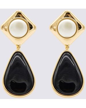 Self-Portrait Bijoux Oro - Black