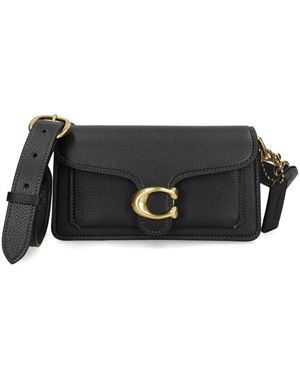 COACH Tabby 20 Leather Crossbody Bag - Black