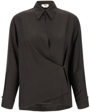Fendi Shirts - Brown