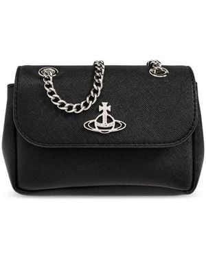 Vivienne Westwood Small Chain Purse Bags - Black