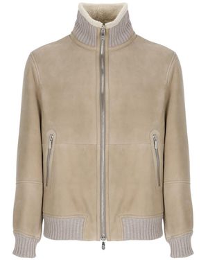 Brunello Cucinelli Coats - Natural