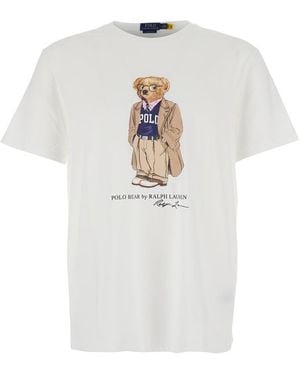 Polo Ralph Lauren Orsetto Con Cappotto - White