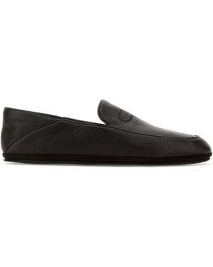 John Lobb Moccasters - Black