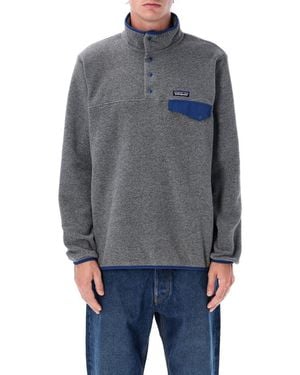Patagonia Synchilla Snap-T Lightweight Fleece - Gray