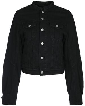 MM6 by Maison Margiela Jackets And Vests - Black