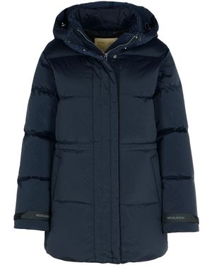 Woolrich 'Alsea' Polyamide Blend Down Jacket - Blue