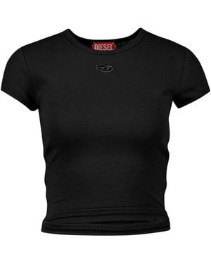 DIESEL T-Bunny-Tail-S1 T-Shirt - Black