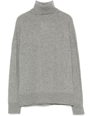 Emporio Armani Cashmere Turtle-Neck Jumper - Grey