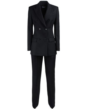 Dondup Wool Twill Suit - Black