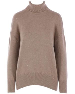 Brunello Cucinelli Sweaters - Brown