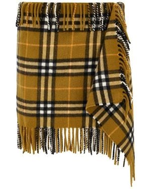 Burberry Short Skirts - Metallic