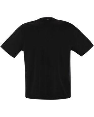 Herno Cotton Jersey T-shirt - Black