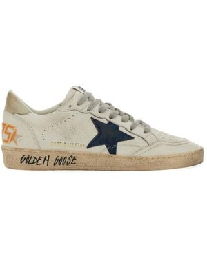 Golden Goose Trainer Ball Star - White