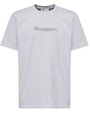 JW Anderson Embroidery Logo T-Shirt - White