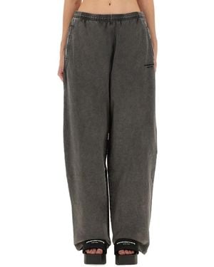Alexander Wang Sports Trousers "Articulated Leg" - Grey