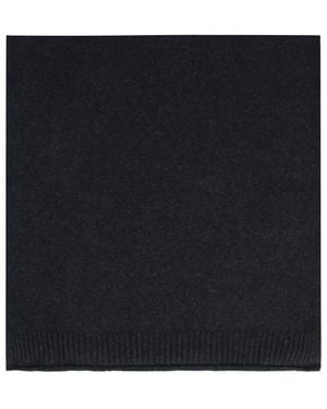 Roberto Collina Wool Blend Scarf - Black