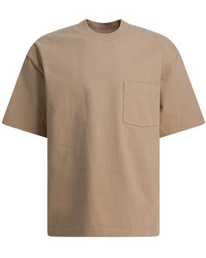 AURALEE Cotton T-Shirt - Natural