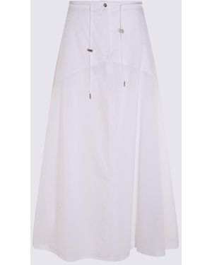 Add White Skirt - Purple