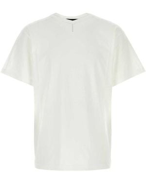 Y. Project Chrome Graphic Cotton T-Shirt - White