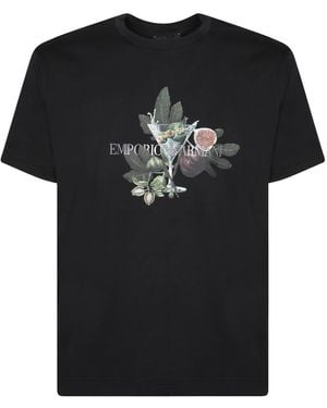 Emporio Armani T-Shirts - Black
