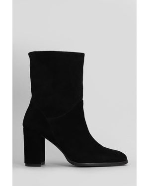 Carmens Gloria Mid M High Heels Ankle Boots - Black
