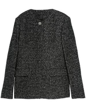 TOTEME Wool Blazer Jacket - Black