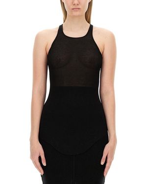 Rick Owens Tank Top - Black