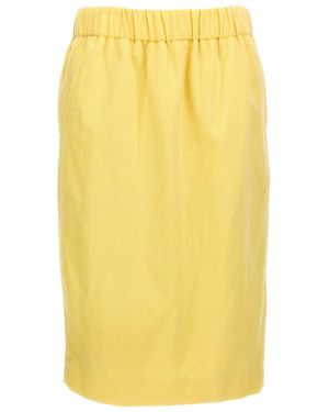 Dries Van Noten Safya' Skirt - Yellow