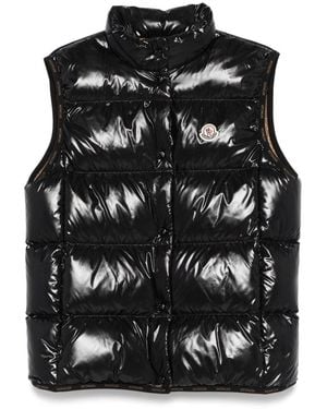 Moncler Glossy 'Badia' Gilet - Black