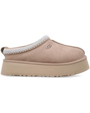 UGG Tazz Ii Suede Platform Mules - Natural