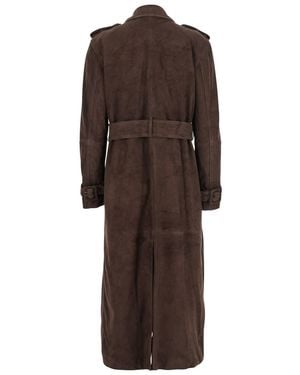 Arma Benedict Goat Suede Sturdy - Brown