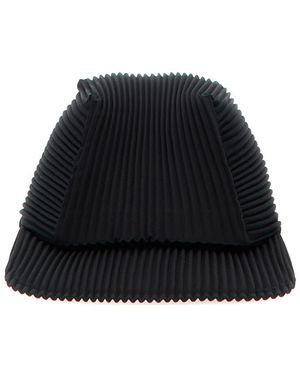 Issey Miyake Homme Plisse' Issey Miyake 'Pleats' Cap - Black