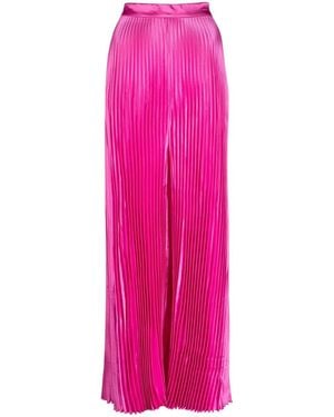 L'idée High Waisted Wide Leg Pants - Pink