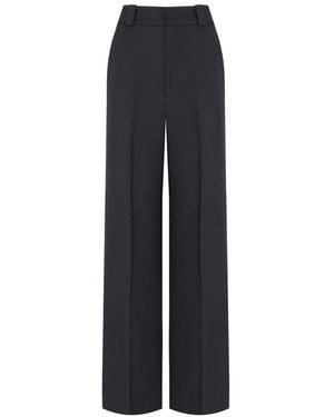 Essentiel Antwerp Ghoul Wide Leg Pants - Blue