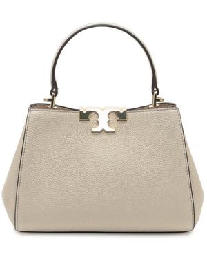 Tory Burch Hand Bag With Removable Shoulder Strap - Natural