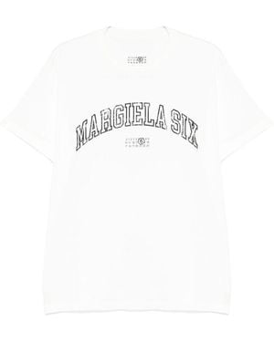 MM6 by Maison Martin Margiela T-Shirts - White