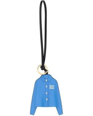 Miu Miu Key Tag - Blue