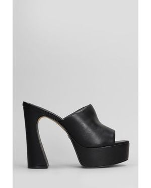 Carrano Slipper-mule - Black