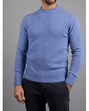 Sonrisa Crew Neck Jumper Clothing - Blue