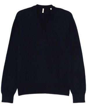 sunflower Moon Merino V Neck in Blue for Men | Lyst